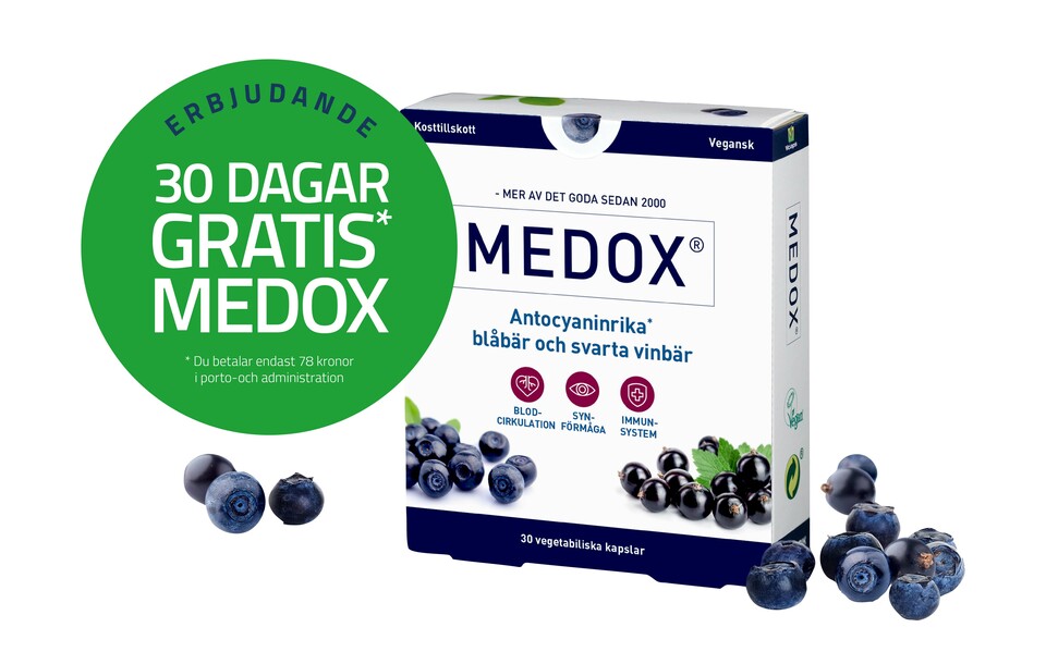 Erbjudande 30 dagar gratis Medox